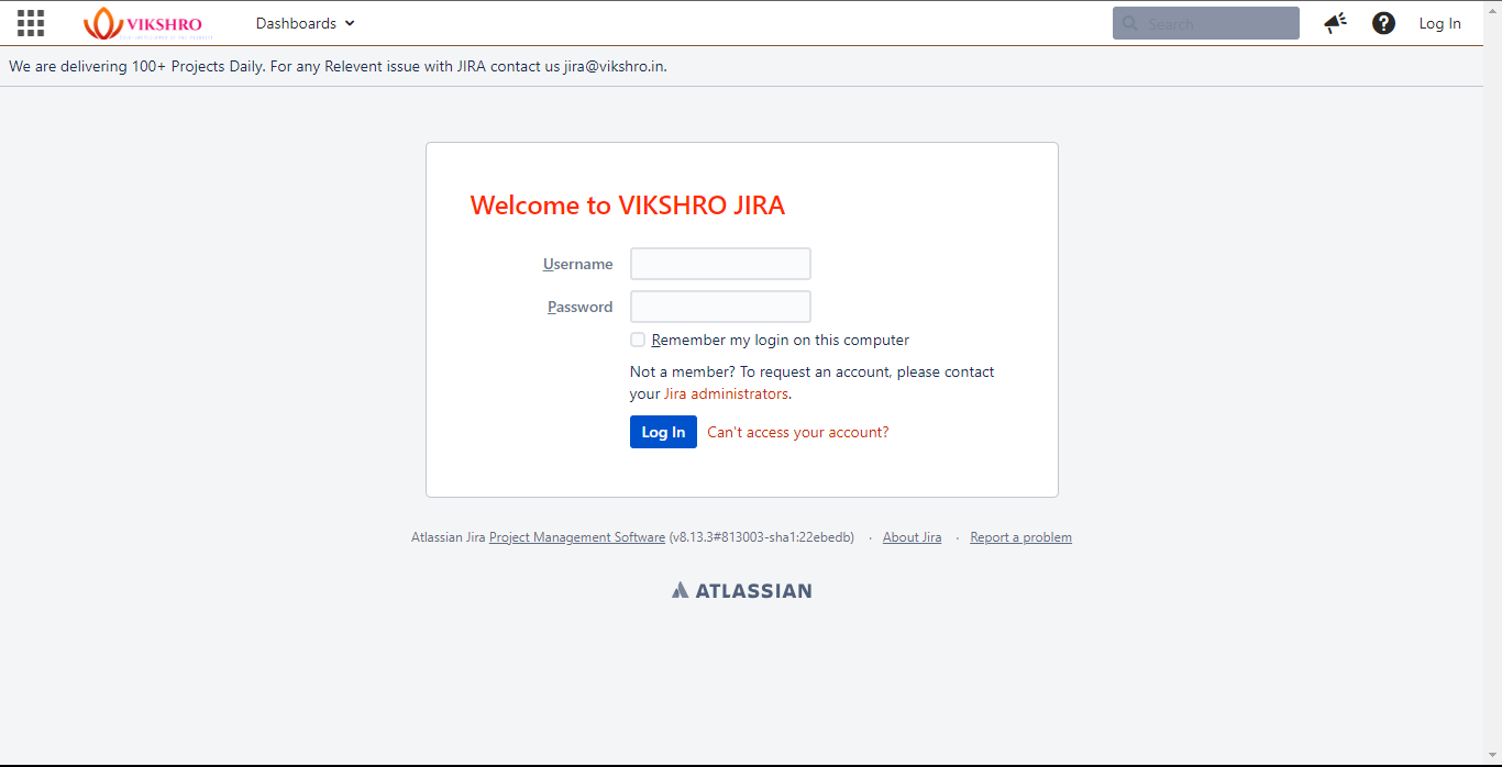 VIKSHRO Jira